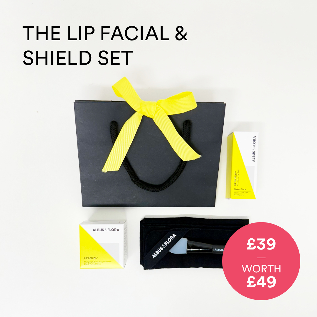 ALBUS & FLORA LIP FACIAL & SHIELD SET